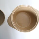 Saladier, or soup pot, ceramic, Niderviller stone pattern