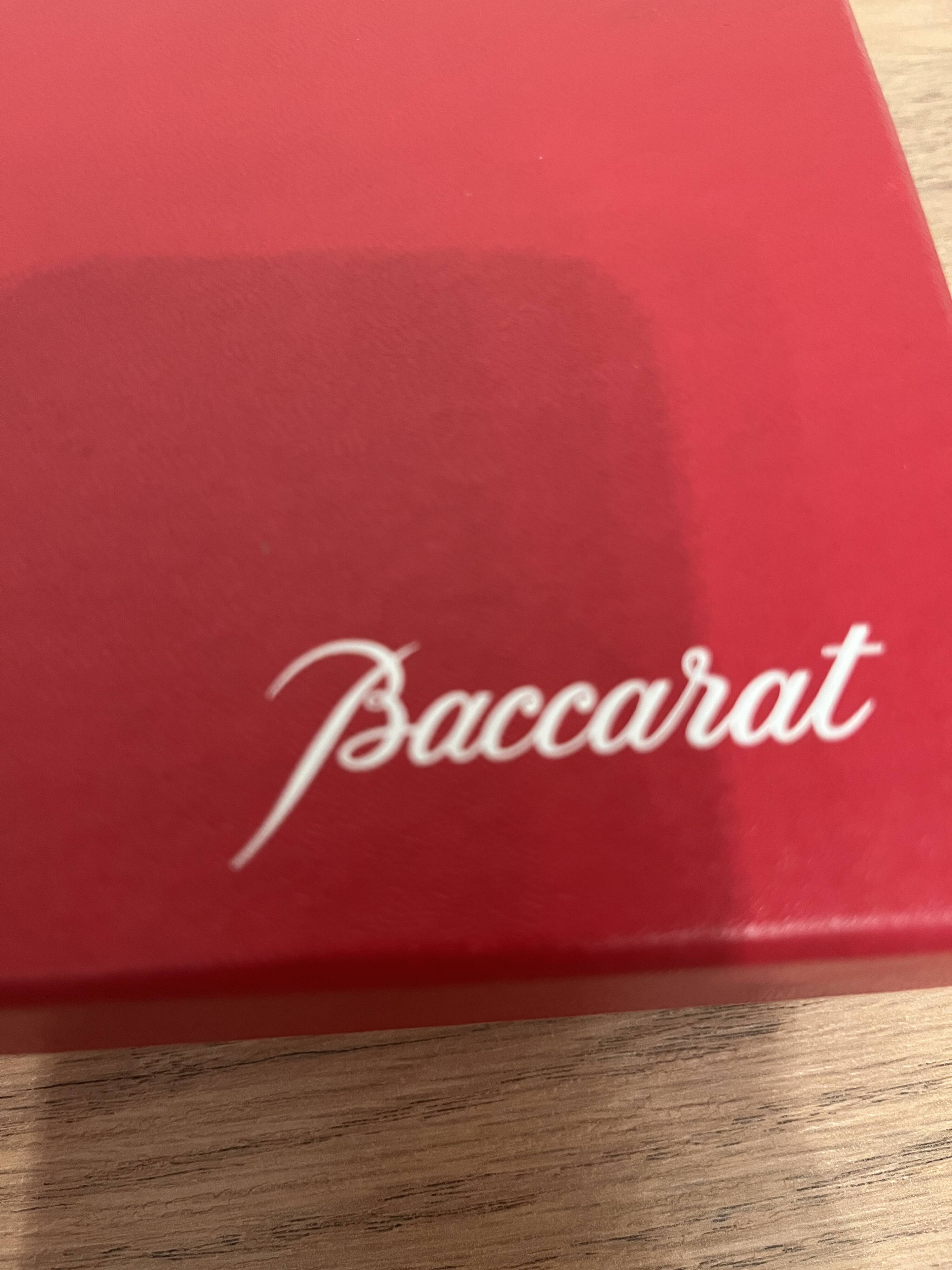 Vodka glass in baccarat