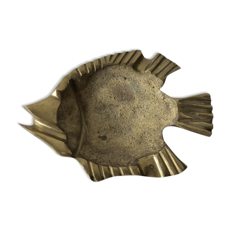Vide poche en laiton en forme de poisson