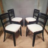Set of 4 chairs from the 1950s.