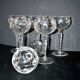 SAINT-LOUIS Balloon Wine Glass ROEMER in cut crystal star 1930 H14.5cm
