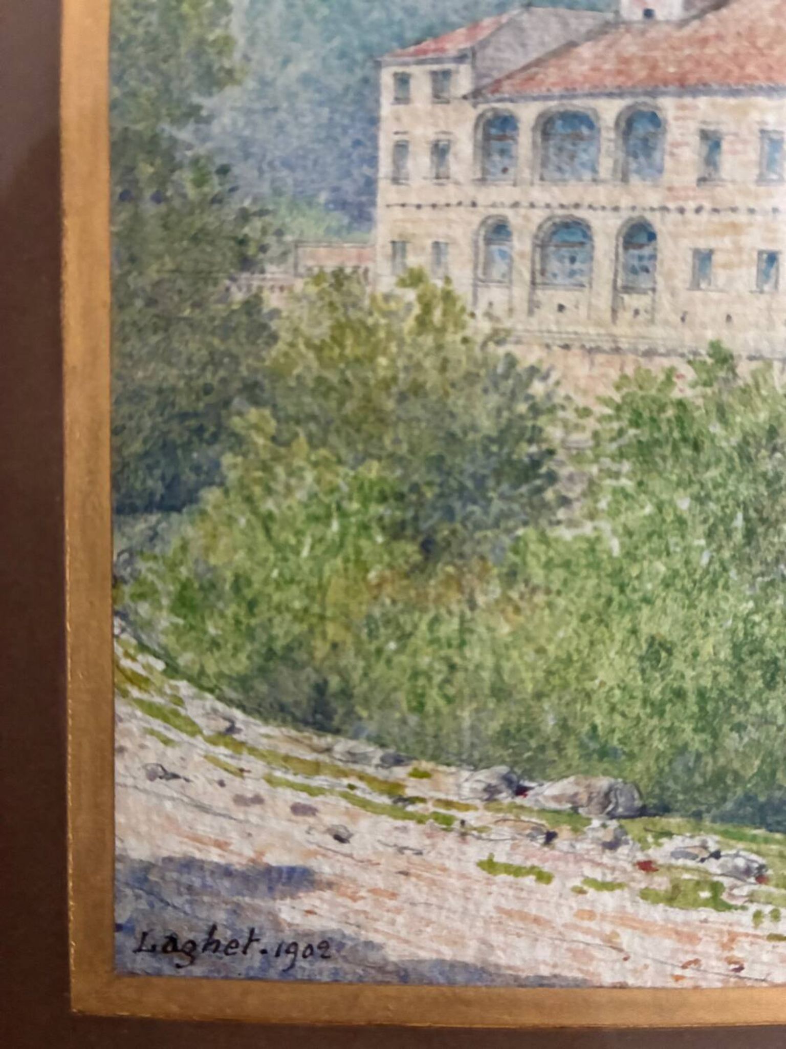 Tableau Laghet 1902