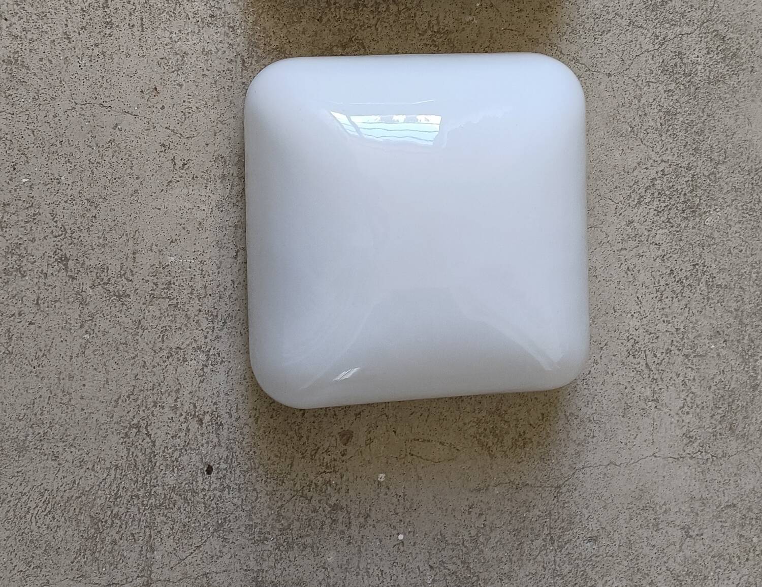 60' opaline wall light, ceiling light