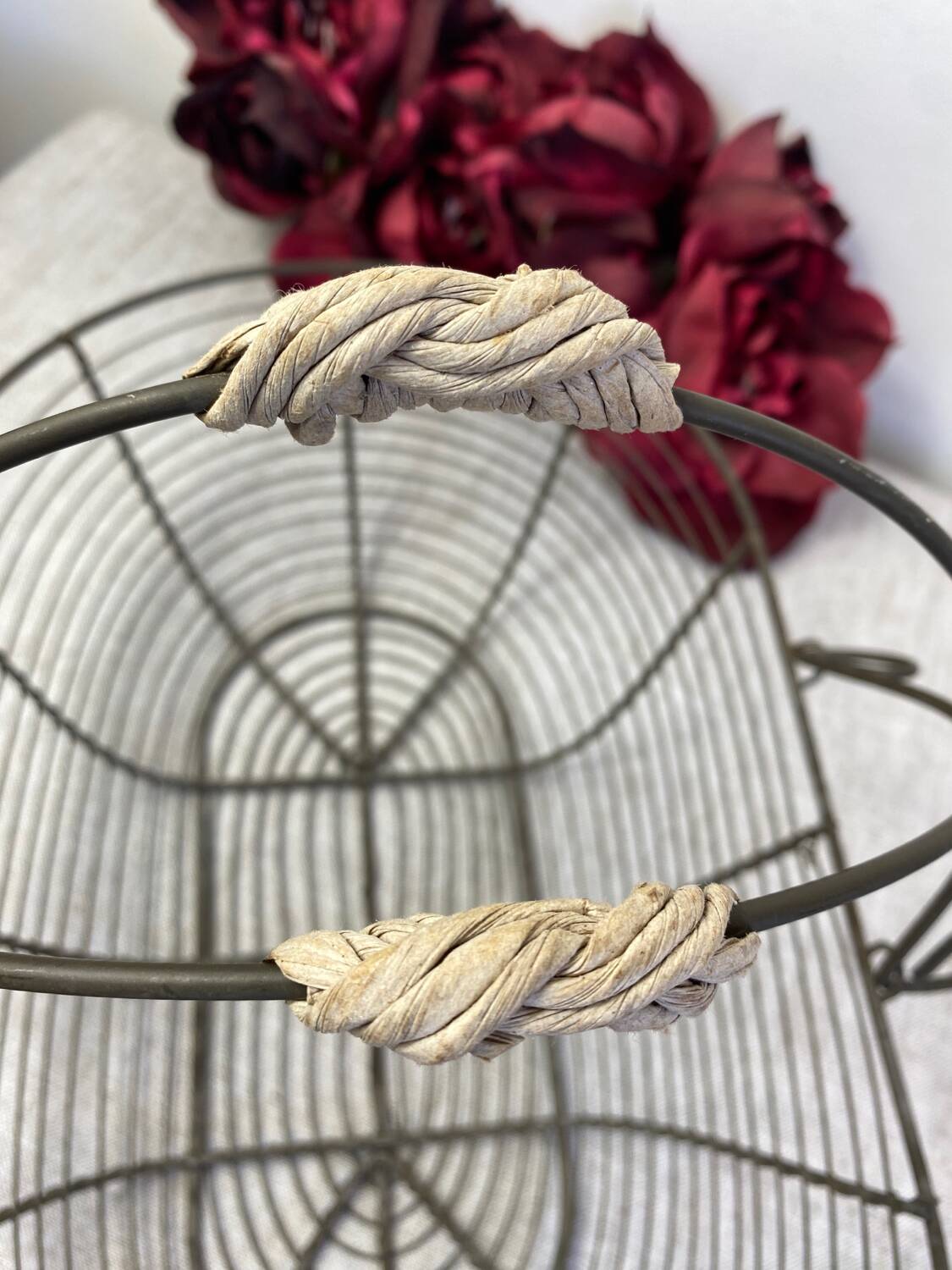 Country metal basket