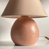 Vintage handmade terracotta lamp