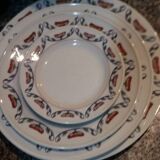 Set of 4 "Royal Monceau" plates