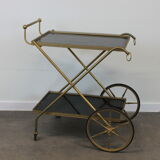 Rolling bar service trolley