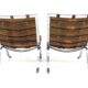 Set de 2 fauteuils scandinave en cuir "Ari", Arne Norell, Suède, 1960