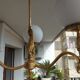60'S vintage brass chandelier, Cherubin