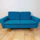 Norwegian sofa 2 seater, vintage Scandinavian 1960s