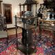 Napoleon III music or sheet music cabinet in blackened wood