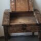 Bureau ancien pupitre console meuble d'entrée