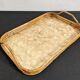 Mother-of-pearl and bamboo tray from the 70s