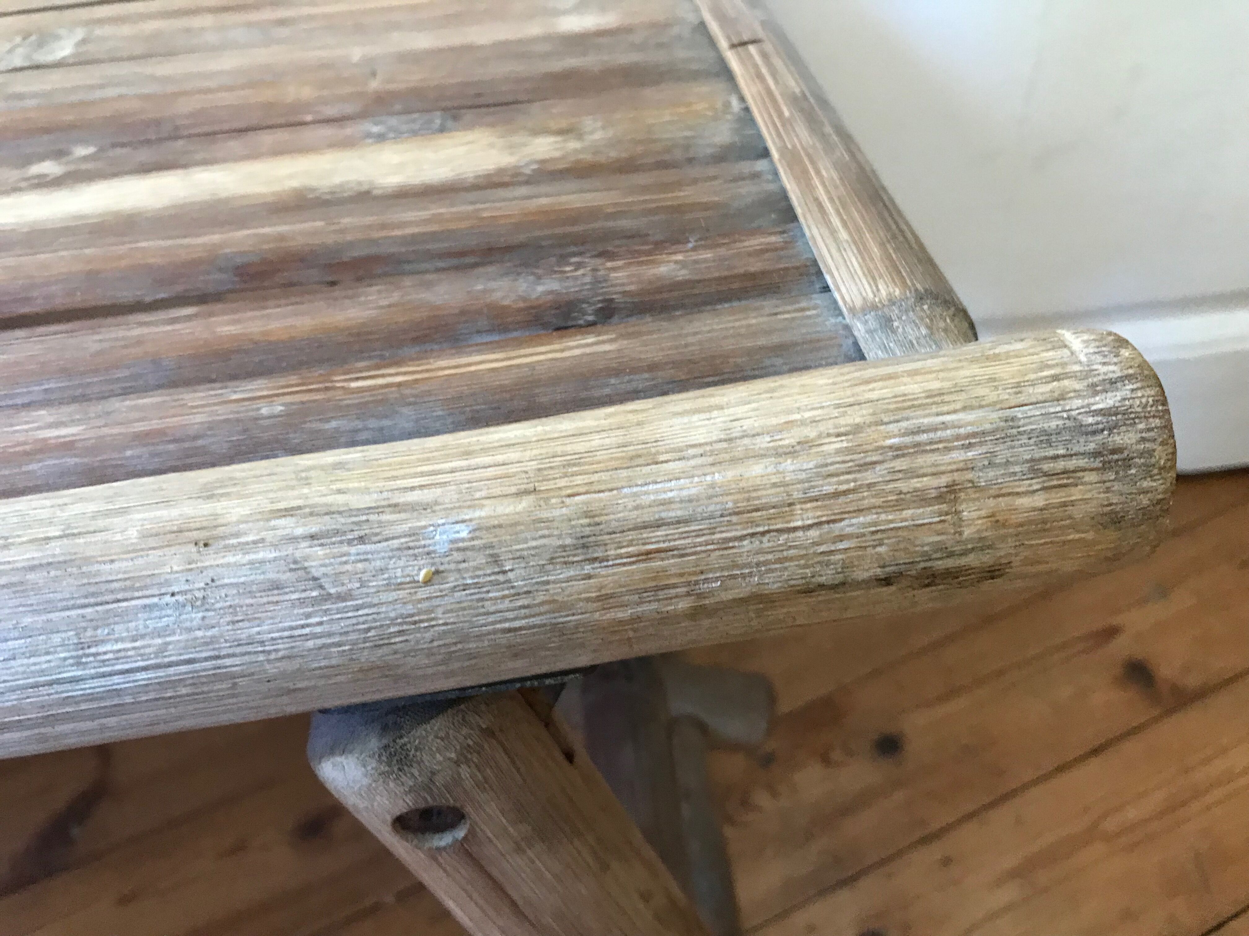 Bamboo bench