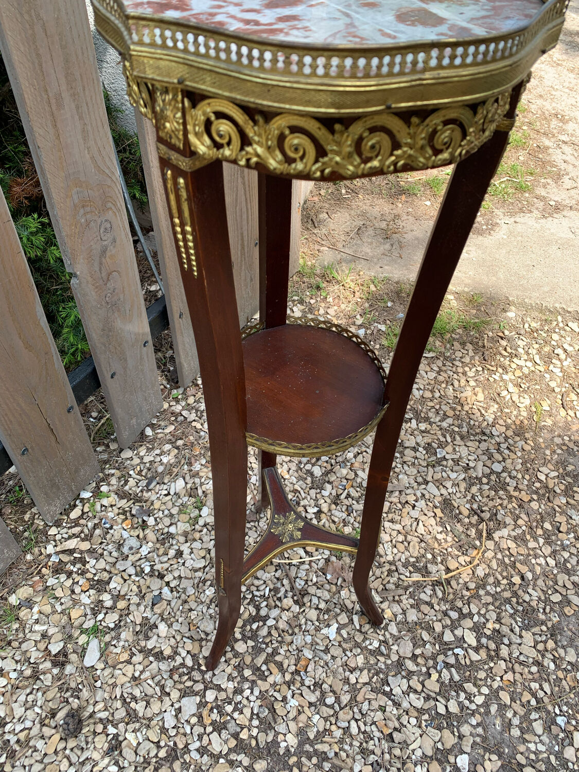 Selette / console high style louis XVI late 19 th