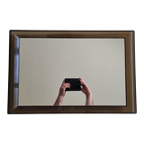 Vintage mirror gilac rectangular, 70s, 60 x 40 cm