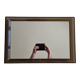 Vintage mirror gilac rectangular, 70s, 60 x 40 cm