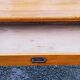 Writing table oak desk feet bobbins from the 50s