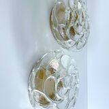 Pair of Vintage Bubble Waves Wall Lights