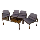 G30 sofa, armchairs and coffee table by Martin Stoll, Germany, 1980s, set of 4
