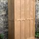 Parisian paneled cabinet in raw wood, 1940