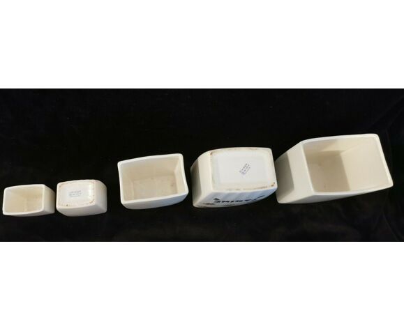 Serie De Pots A Epices En Ceramique Porcelor Ceranord France Selency Serie De Pots A Epices En Ceramique Porcelor Ceranord France Selency