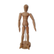 Wooden articulated man for O'cedar advertising