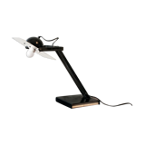 Lacqueched metal table lamp Italy 1970s