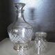 Carafe and liqueur glasses 70s