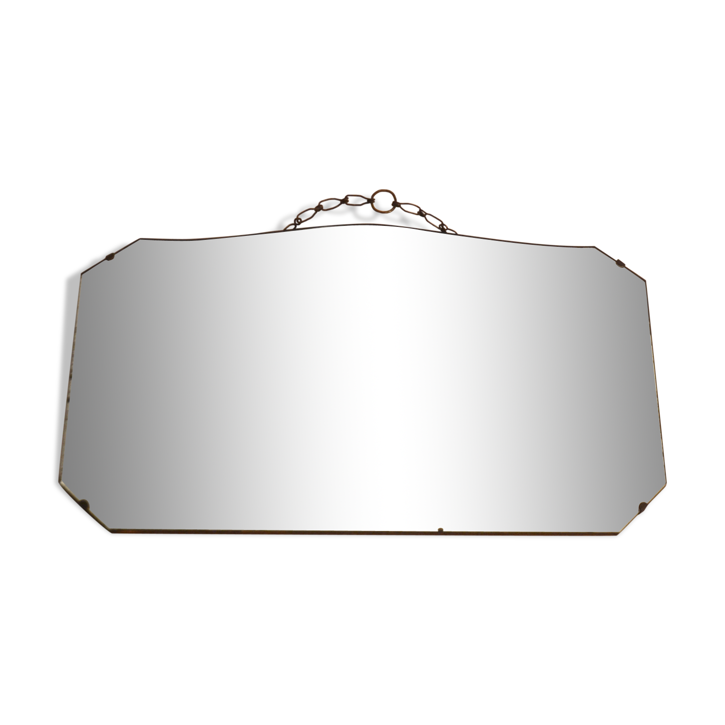 Art deco mirror 56 x 33 cm