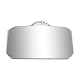 Art deco mirror 56 x 33 cm