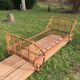 Rattan basket bed