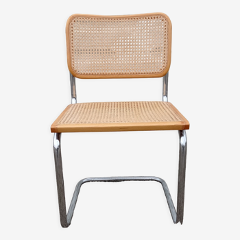 Chair B 32 by Marcel Breuer in canning