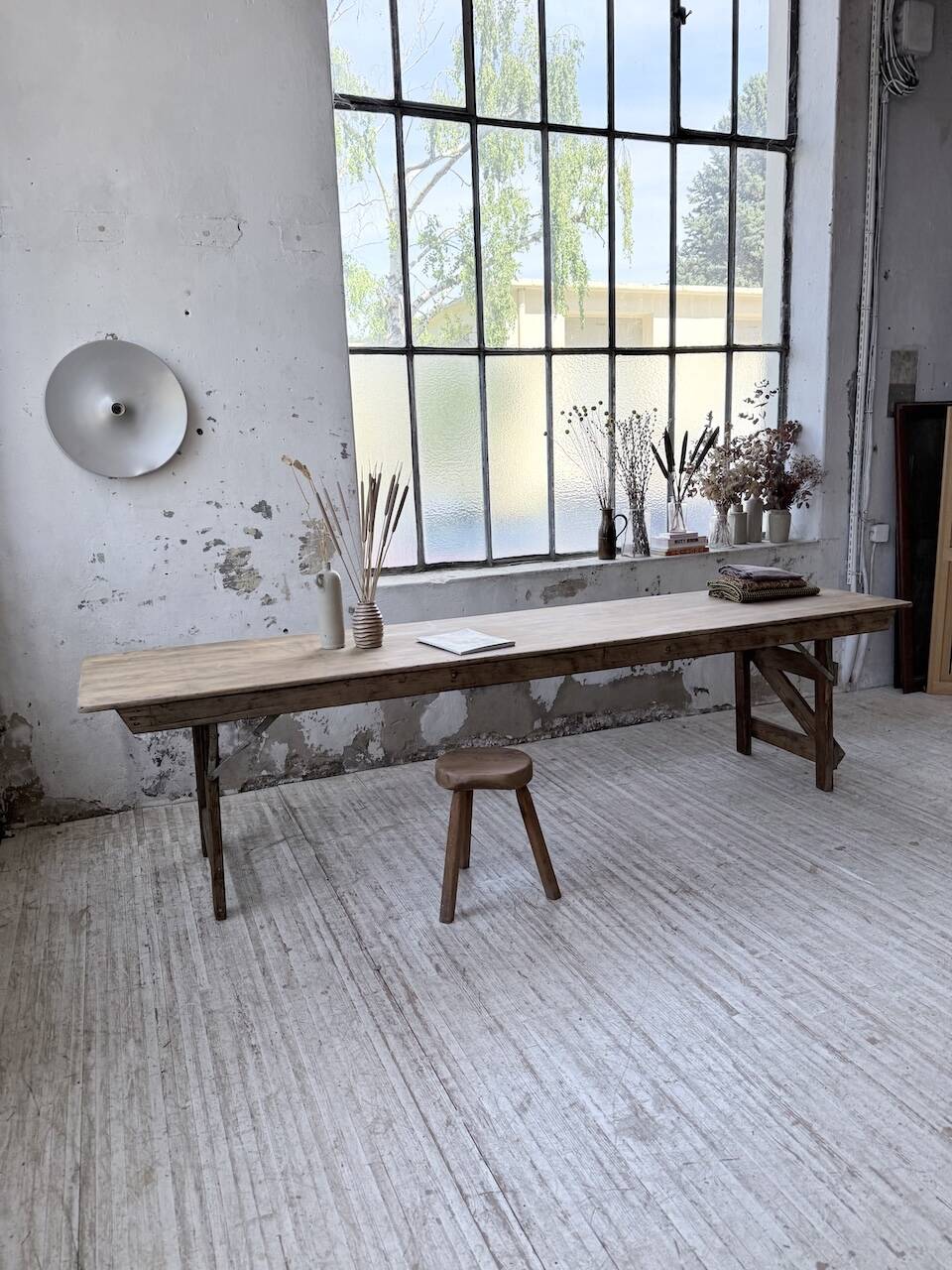 1950 XL folding farmhouse table in pine