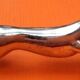 Suite of 6 knife holders "Horse at gallop" Silver metal