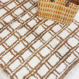 Handmade moroccan berber carpet 130 x 95 cm