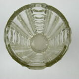 Old glass vase, Czechoslovakia