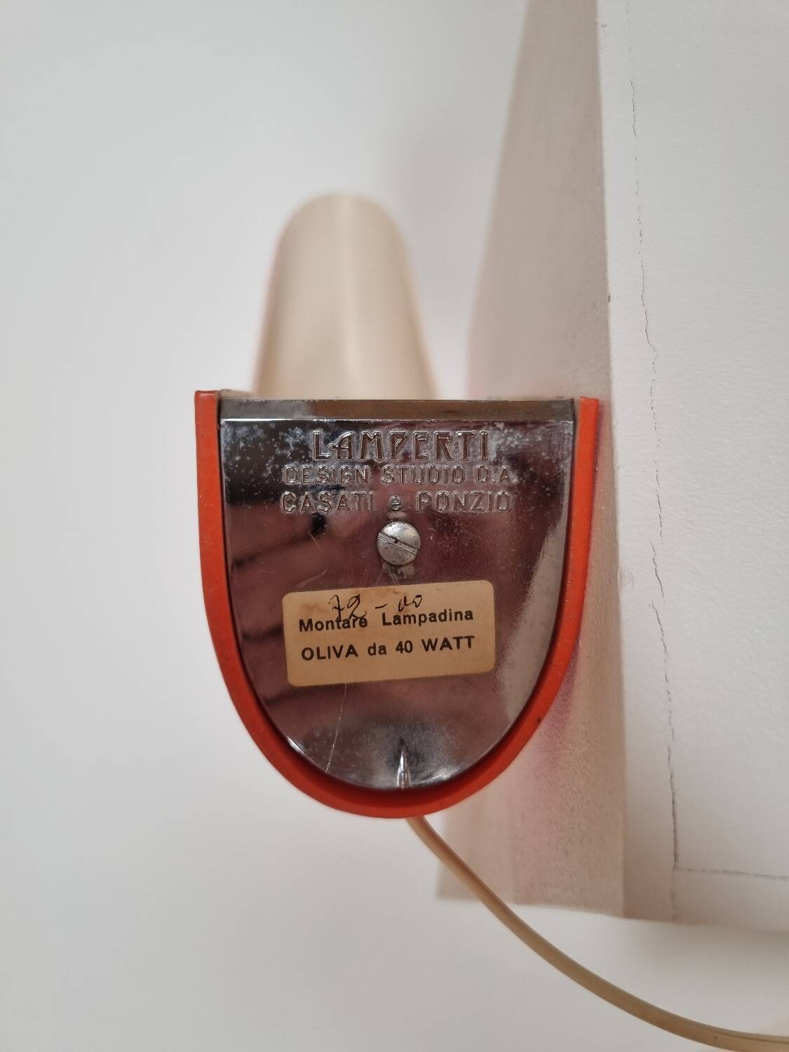 Paire de lampes "Pelota" par Casare & Ponzio