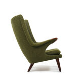 Mid century danish Bear lounge chair by Bent Møller Jepsen