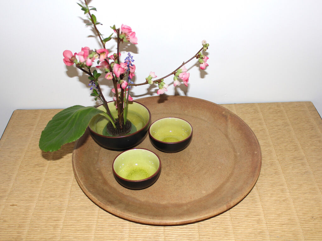 Sandstone presentation plate