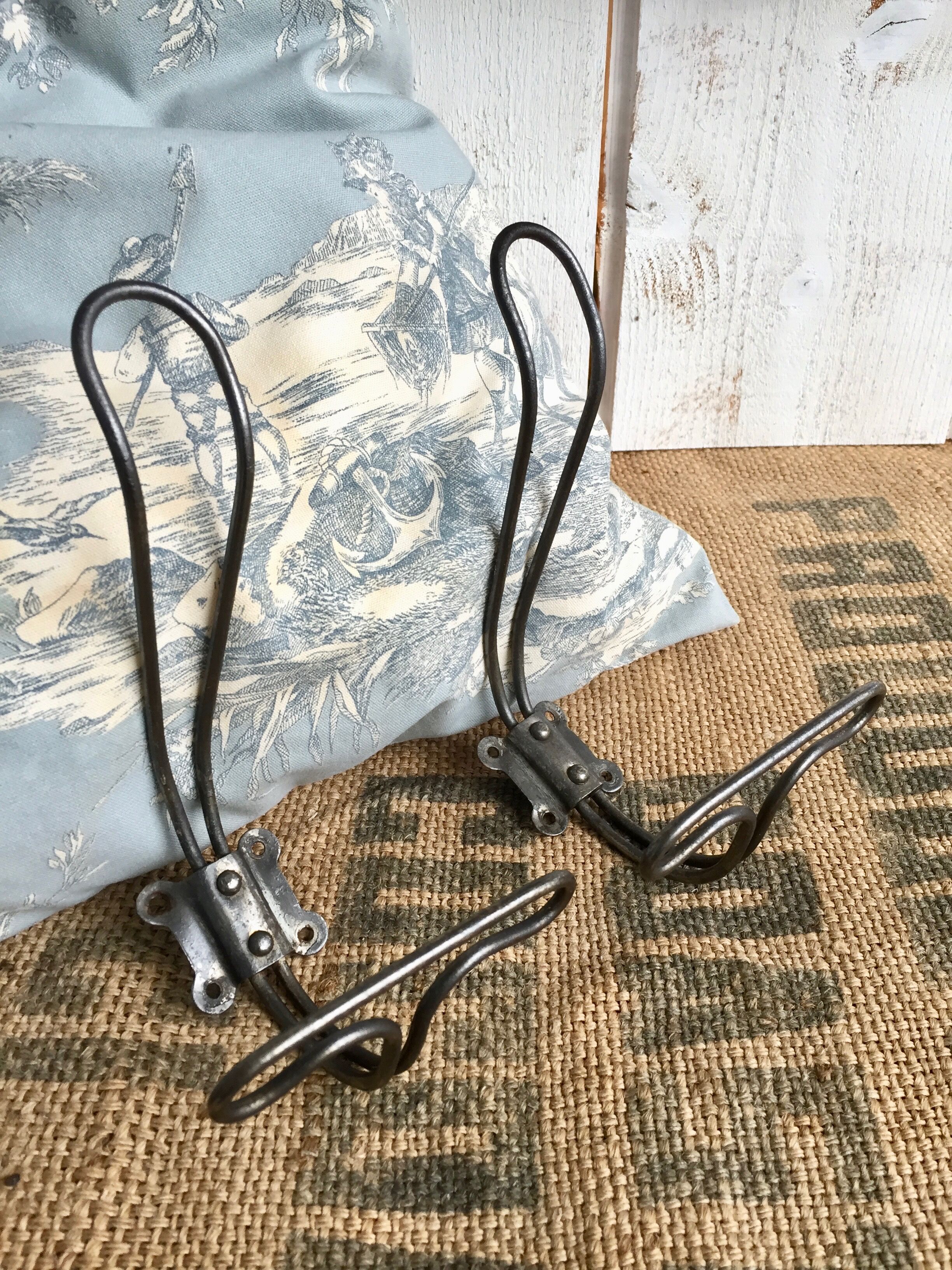 Pair of industrial coatracks