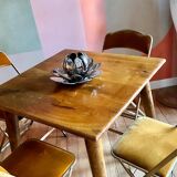 Vintage water lilies 3 silver ceramic dishes