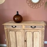 Parisian sideboard in raw wood