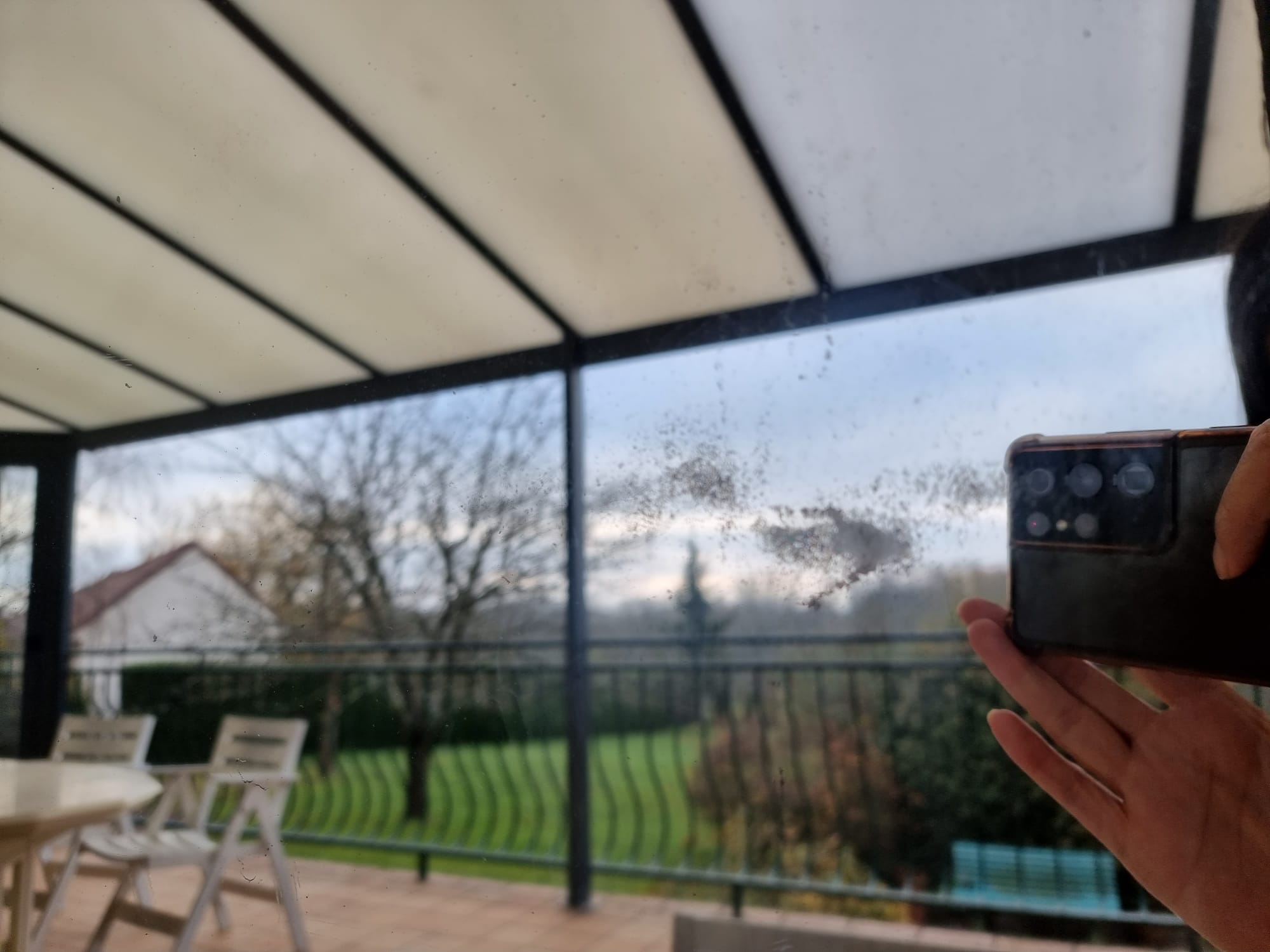 Old mirror of the Louis Philippe style 78x102cm