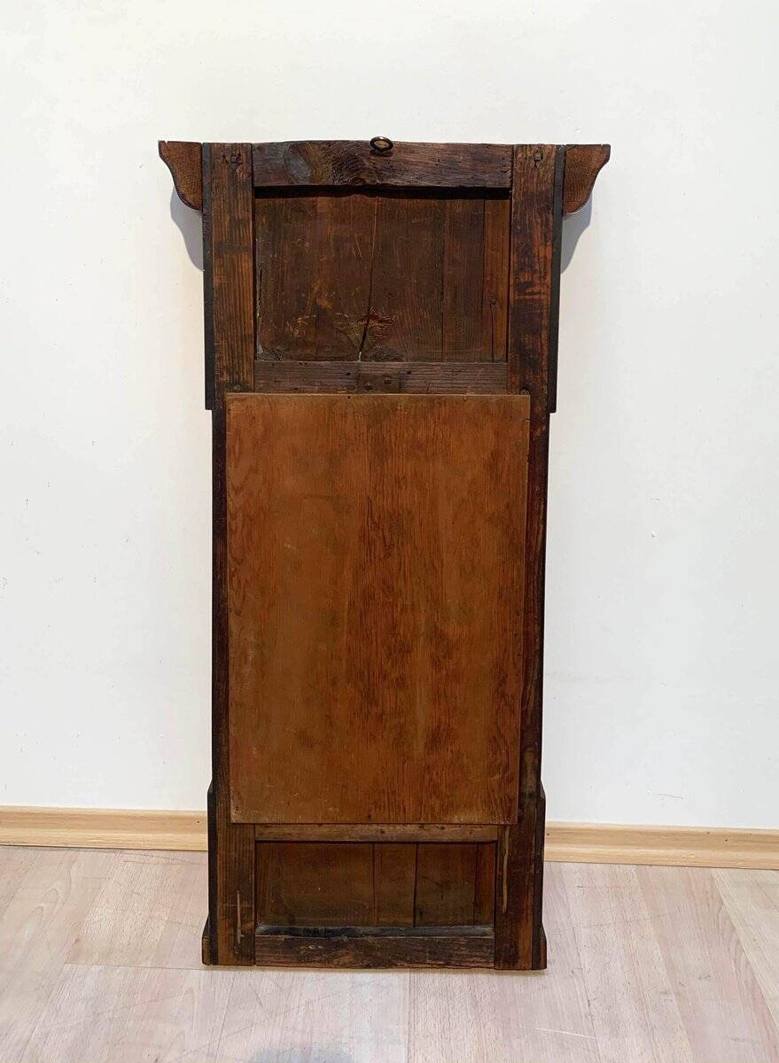 Small Biedermeier Wall Mirror, Cherry Veneer, South Germany, circa 1820