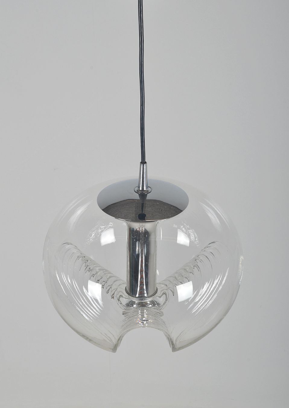 Peill & Putzler 'Futura' or 'Wave' pendant lamp, 1974