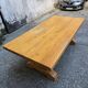 Large monastery table in solid oak – French handcrafted.