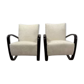 Set of 2 Jindrich Halabala armchairs