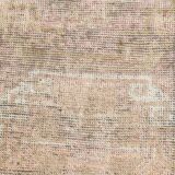Tapis de couloir vintage doux marron crème 3x10 90x306 cm SK 21941