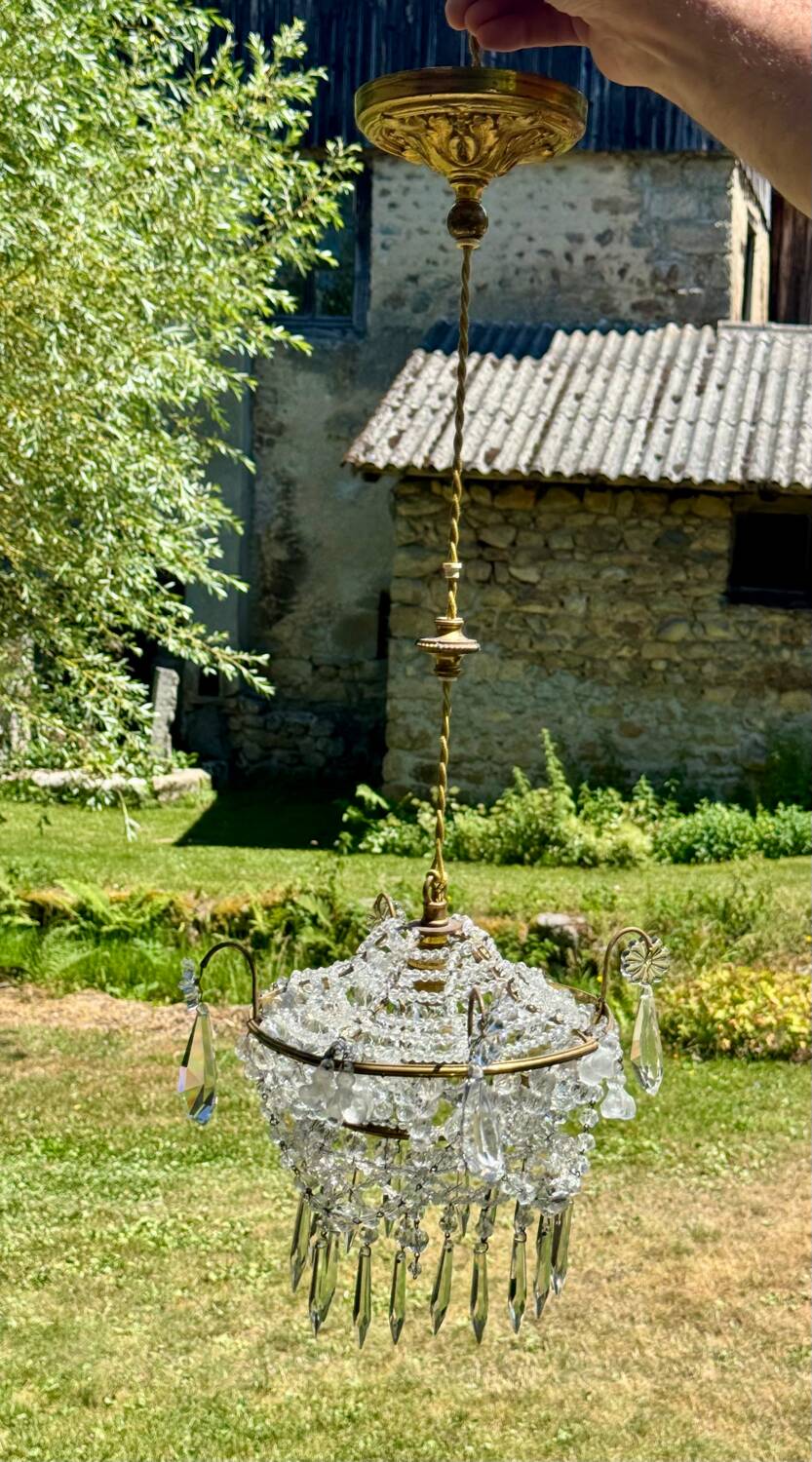 Antique chandelier from the 1930s